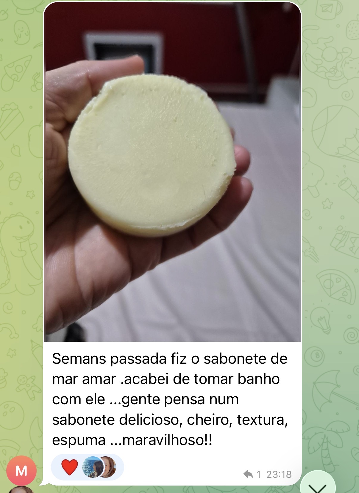 Sabonete artesanal natural feito com o Método AGS Sabonete artesanal natural feito com o Método AGS