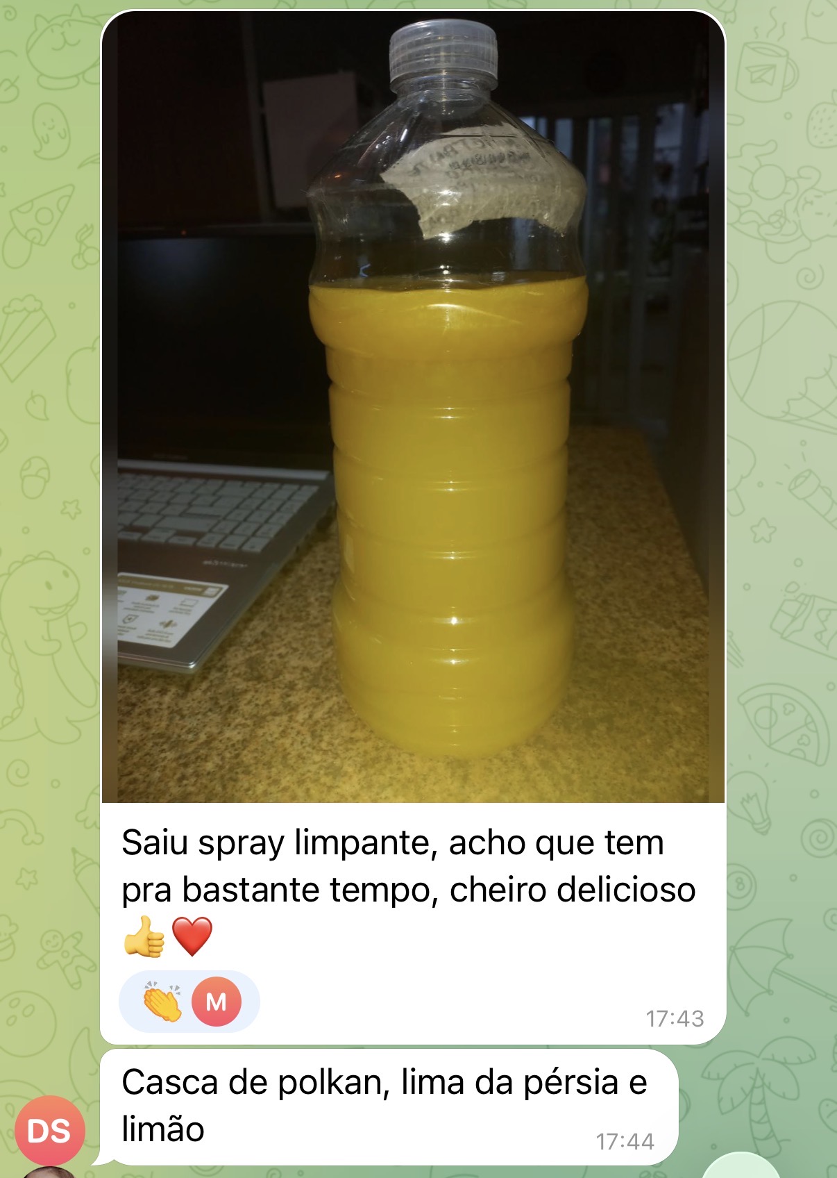 Óleo corporal natural feito com receita do Método AGS Óleo corporal natural feito com receita do Método AGS